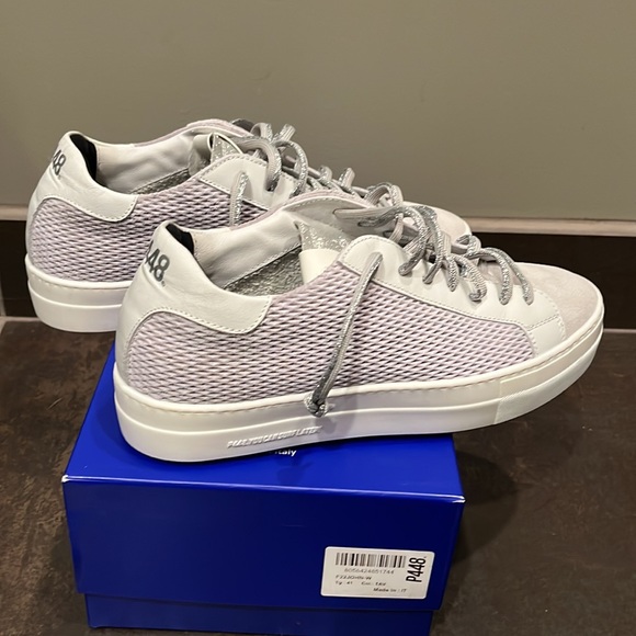 P448 John Women’s Suede grey size 41 NWT BEAUTIFUL - Picture 5 of 8